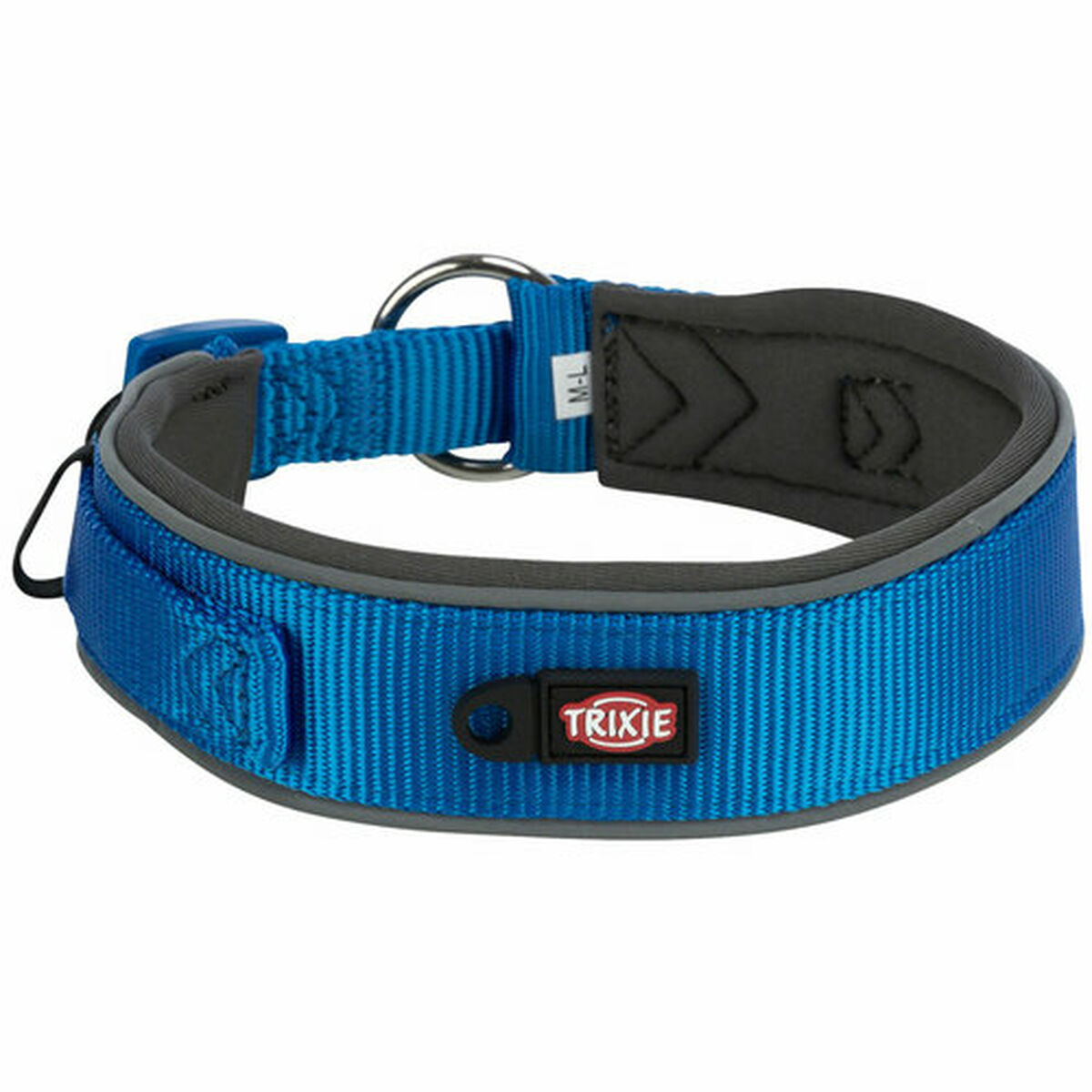 Dog collar Trixie Premium Graphite Cobalt blue XS/S 27-35 cm, view 4