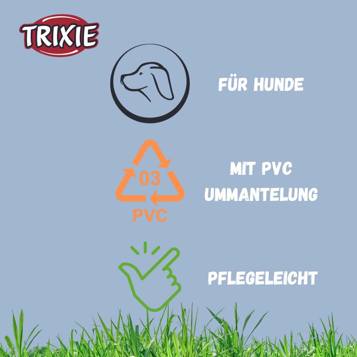 Hondenhalsband Trixie CityStyle Groen L 45-52 cm 42-52 cm