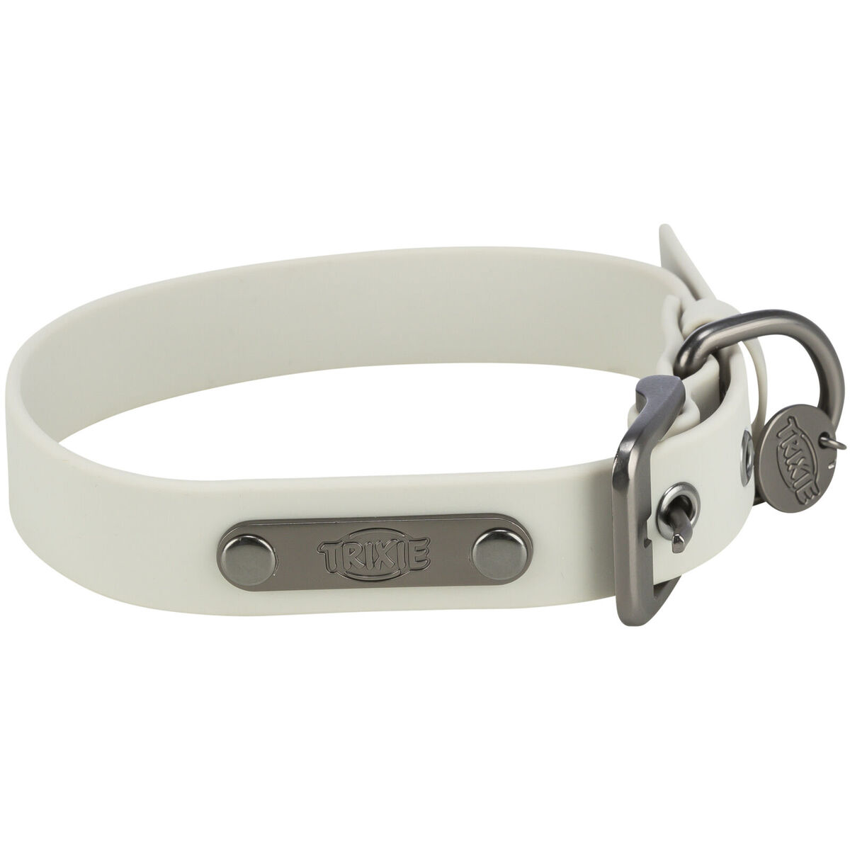 Hondenhalsband Trixie CityStyle Lichtgrijs L/XL 50-57 cm