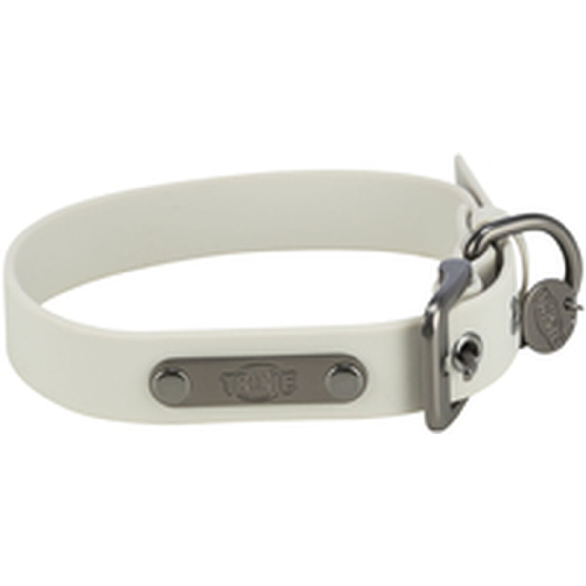 Hondenhalsband Trixie CityStyle Lichtgrijs L/XL 50-57 cm