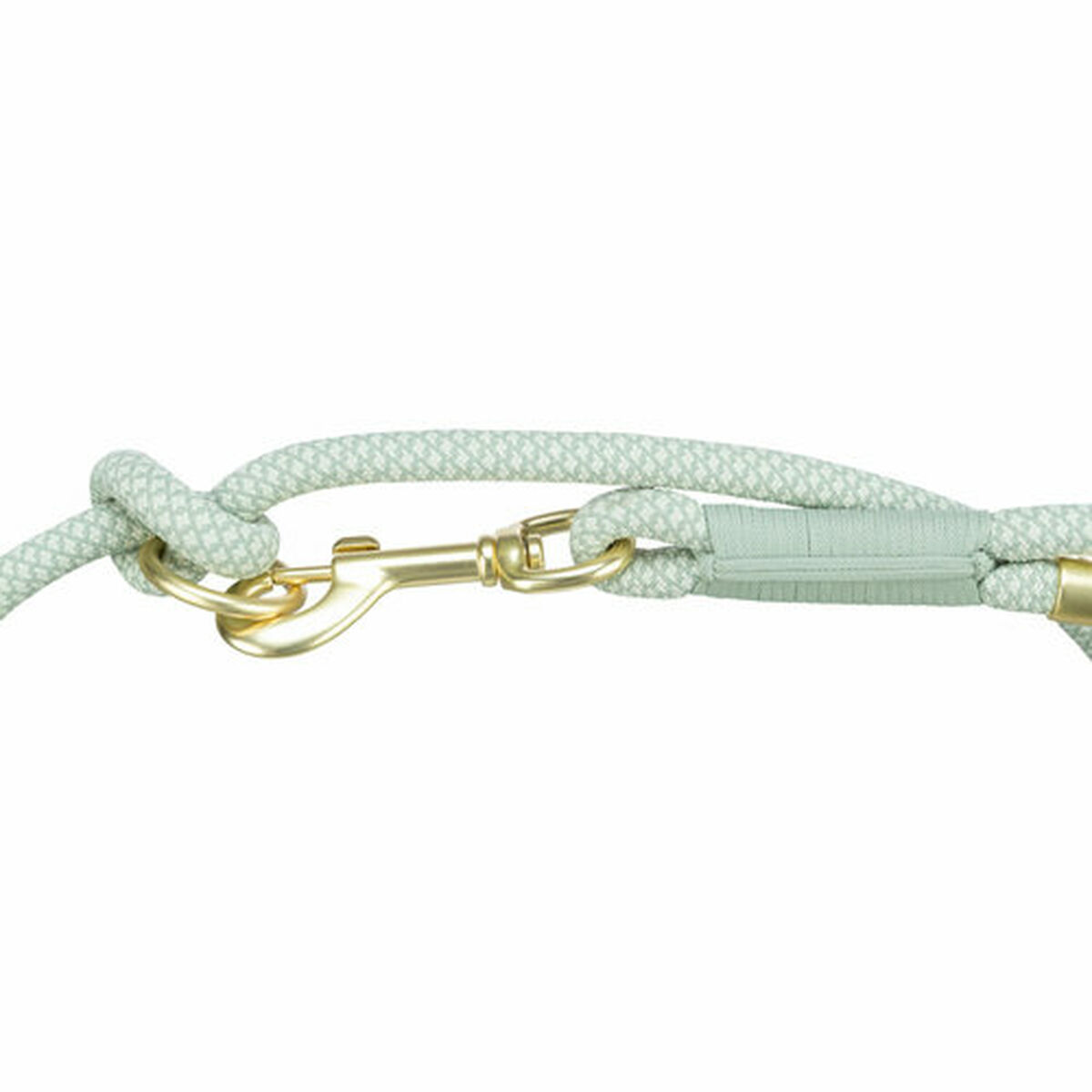 Adjustable dog leash Trixie Soft Rope Green Mint S S/XL, view 6