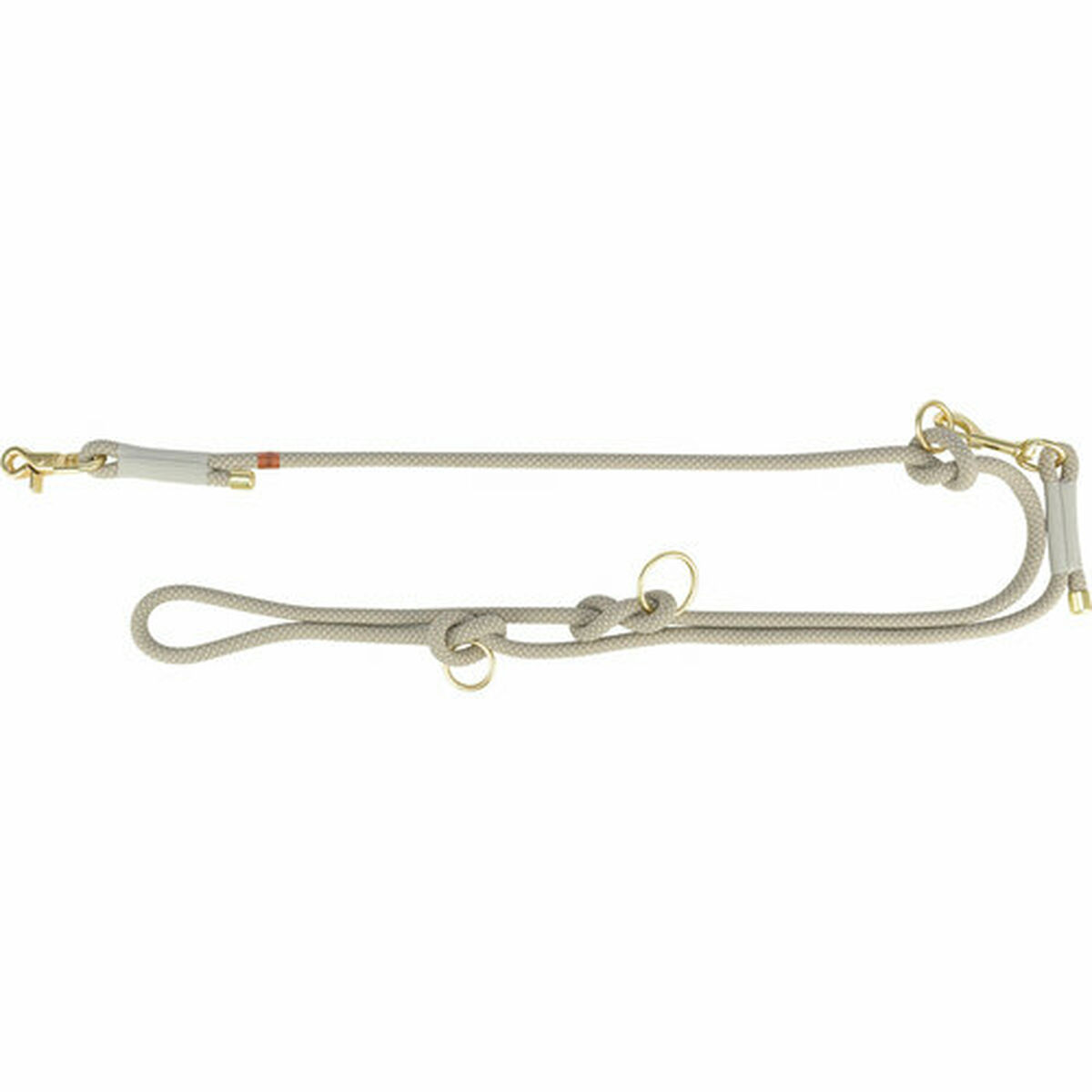 Adjustable dog leash Trixie Soft Rope Grey Light grey S S/XL, view 2