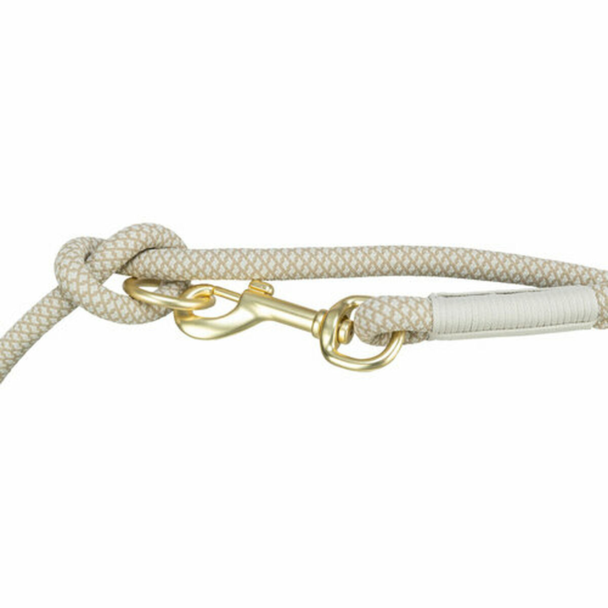 Adjustable dog leash Trixie Soft Rope Grey Light grey S S/XL, view 6