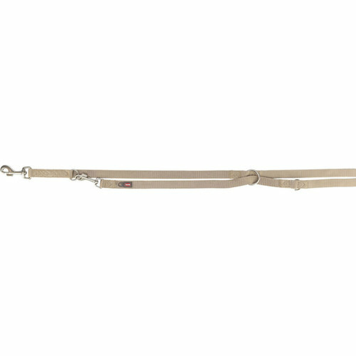 Verstelbare hondenriem Trixie Premium Zand M/L