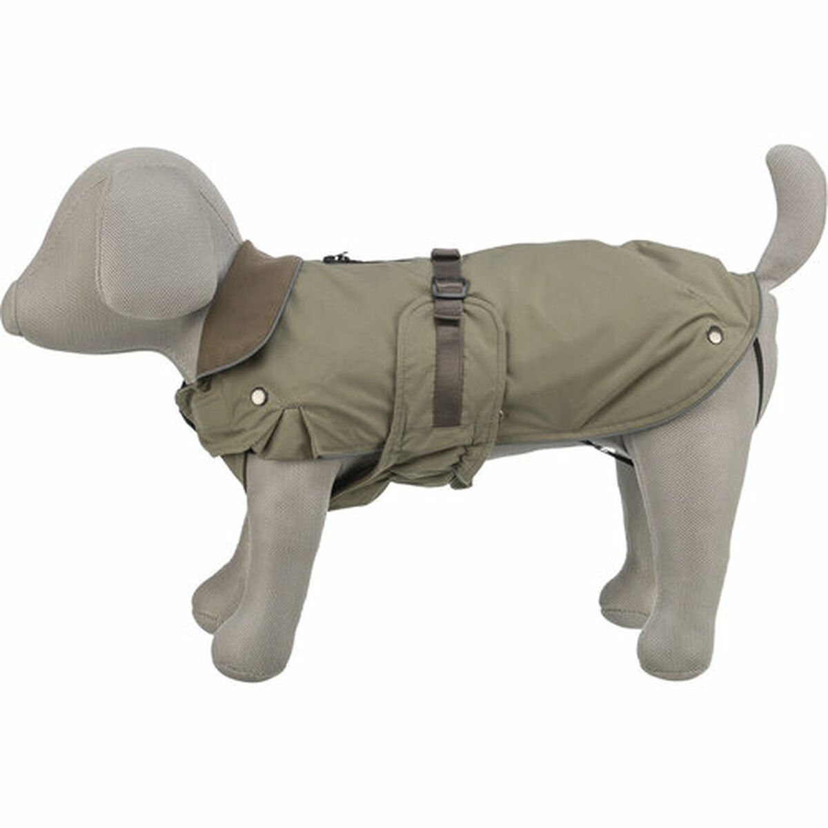 Dog Coat Trixie Peach Olive XS, view 6