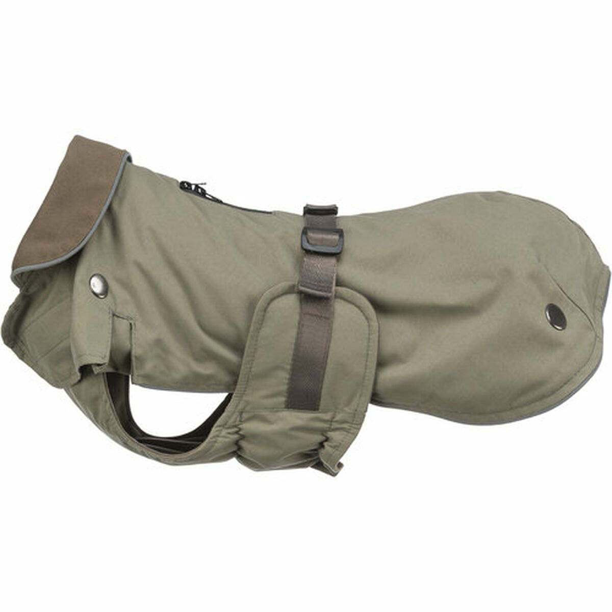 Dog Coat Trixie Hermy Peach Olive S, view 2