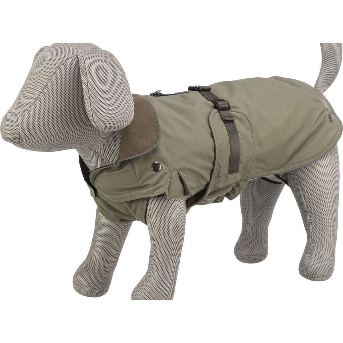 Dog Coat Trixie Hermy Peach Olive S, view 3