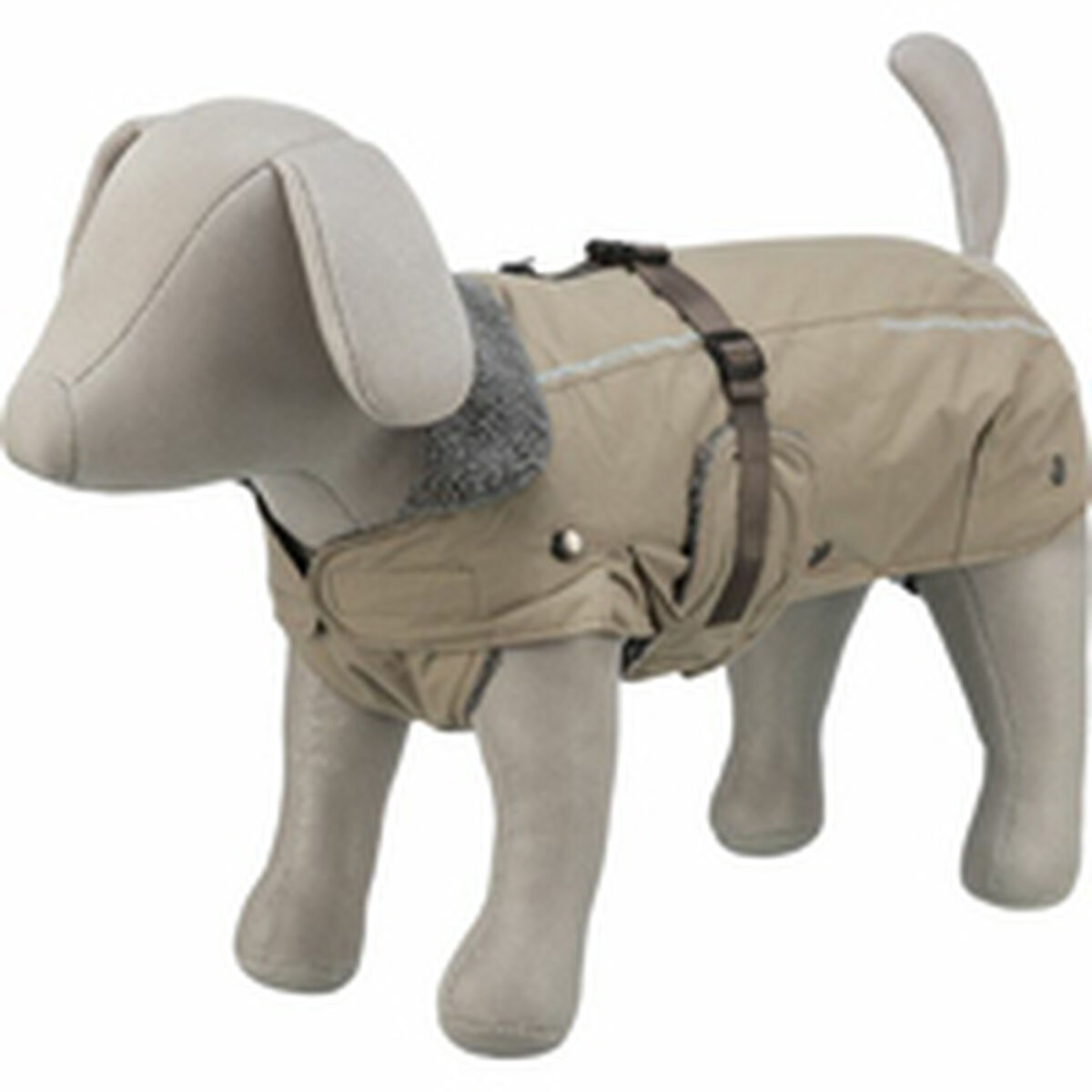 Dog Coat Trixie Rouen Sand XS, view 4