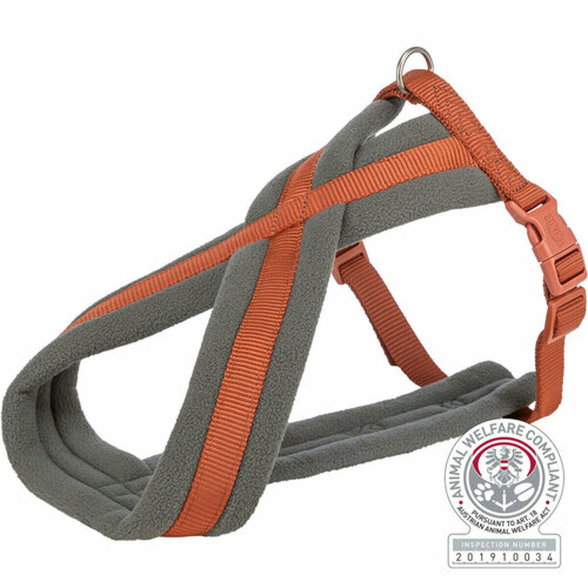 Dog Harness Trixie Confort Premium Orange M/L, view 2