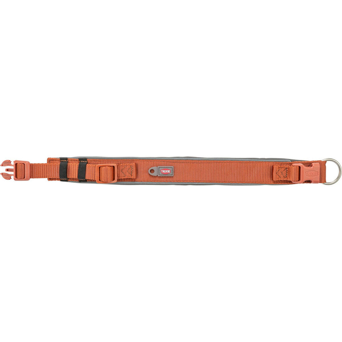 Hondenhalsband Trixie Premium Oranje Grafiet S/M 33-42 cm