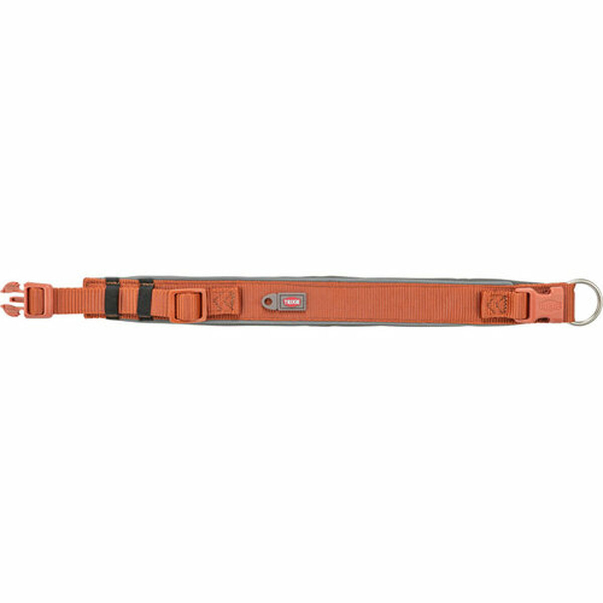 Hondenhalsband Trixie Premium Oranje Grafiet S/M 33-42 cm