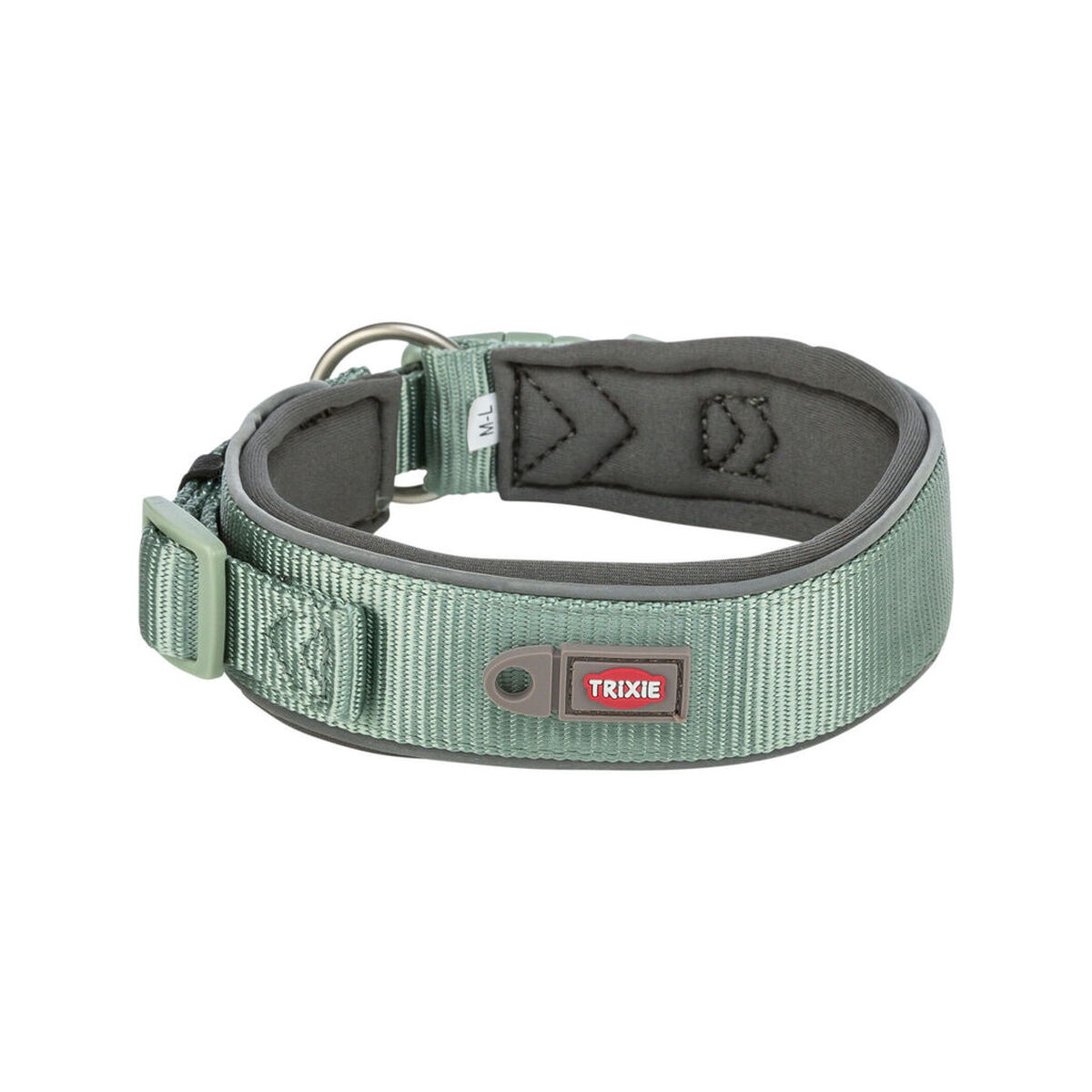 Dog collar Trixie Premium Green Graphite L 46-55 cm, view 3