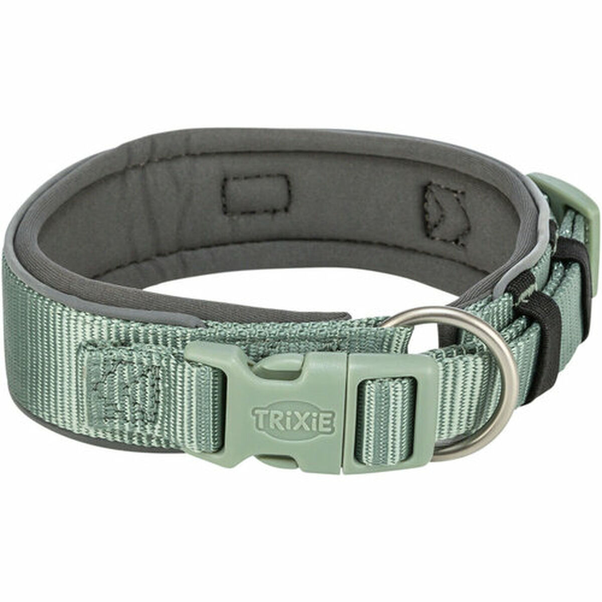 Dog collar Trixie Premium Green Graphite L/XL 53-62 cm, view 4