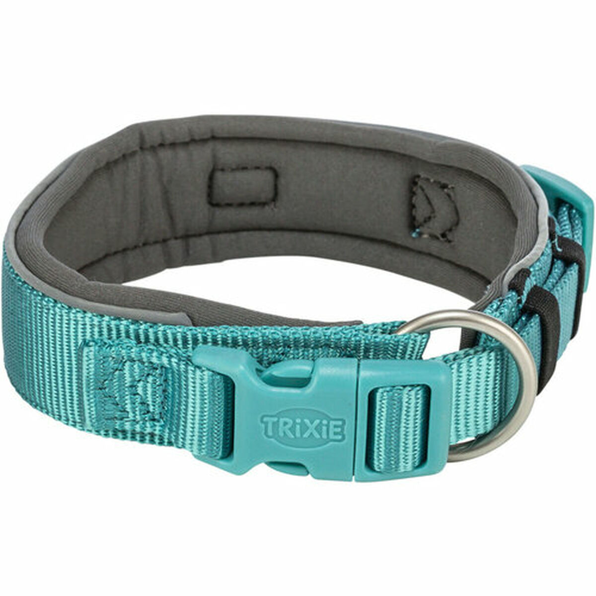 Dog collar Trixie Premium Graphite Light Blue XS/S 27-35 cm, view 4