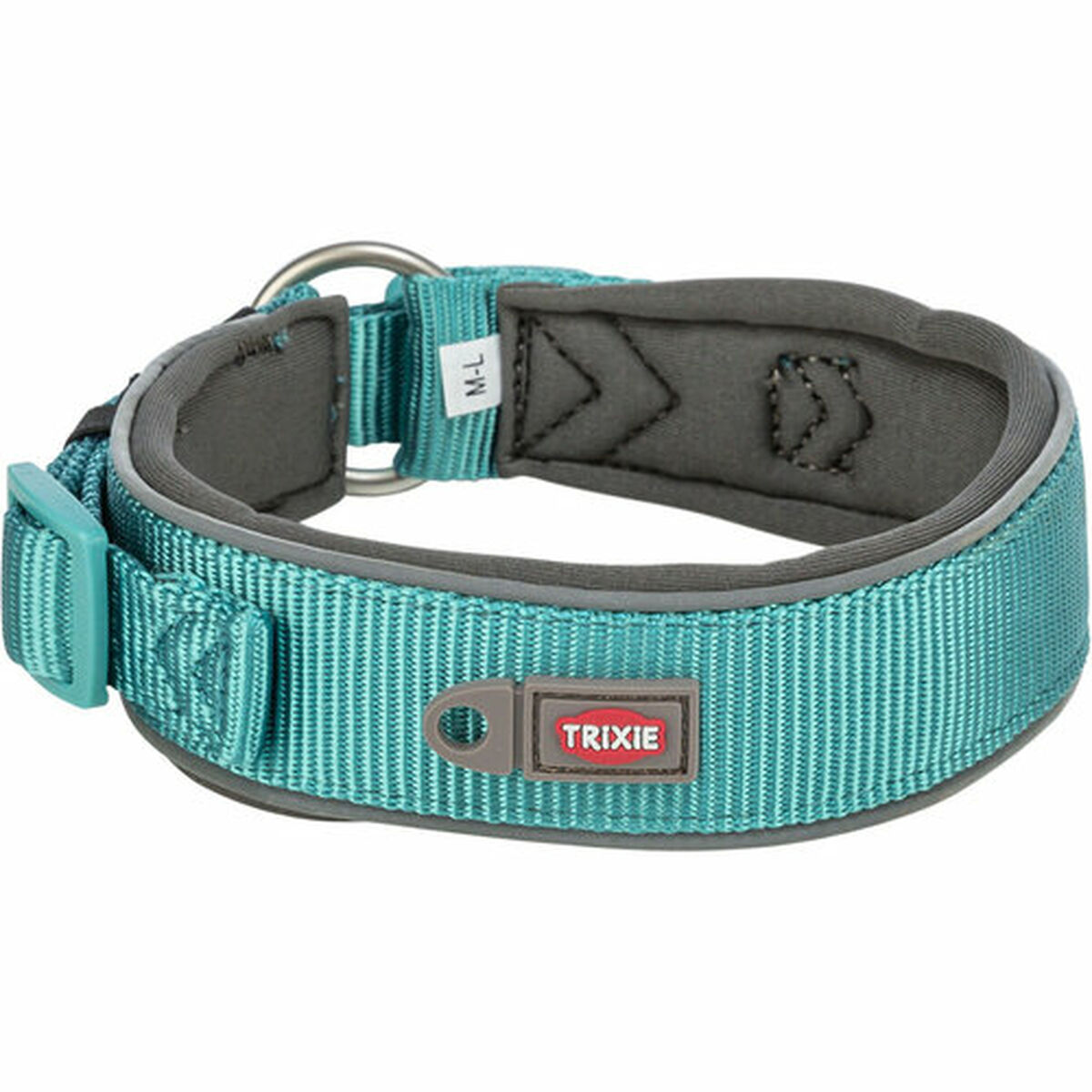 Dog collar Trixie Premium Graphite Light Blue XS/S 27-35 cm, view 6