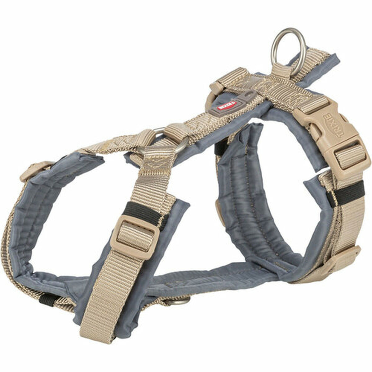 Dog Harness Trixie Premium Trekking Graphite Sand S, view 2