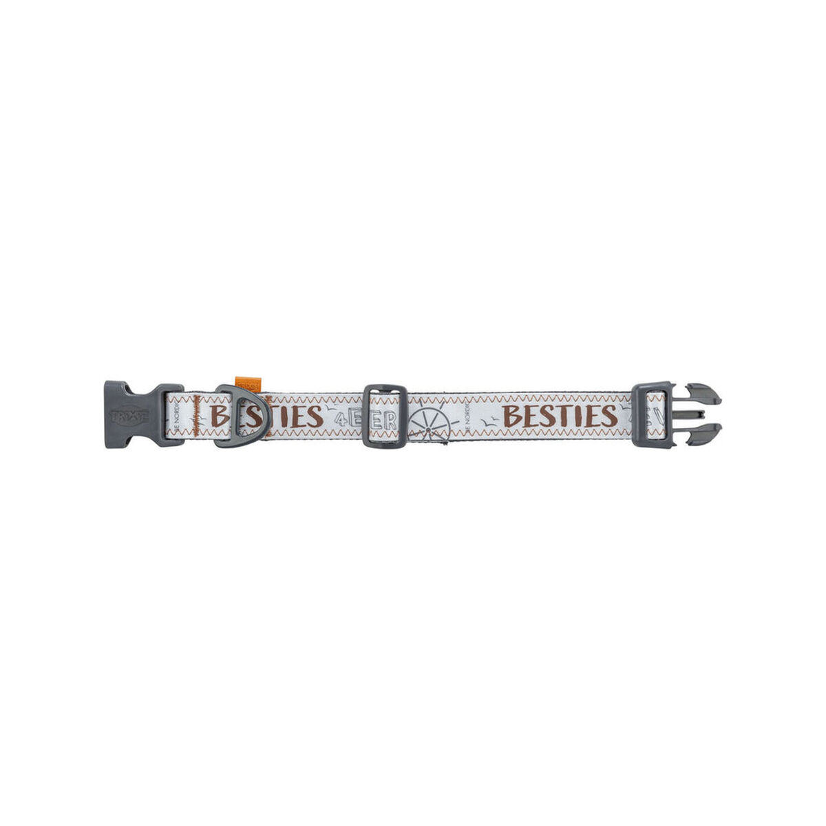 Hondenhalsband Trixie CityStyle Grijs XS/S 25-36 cm