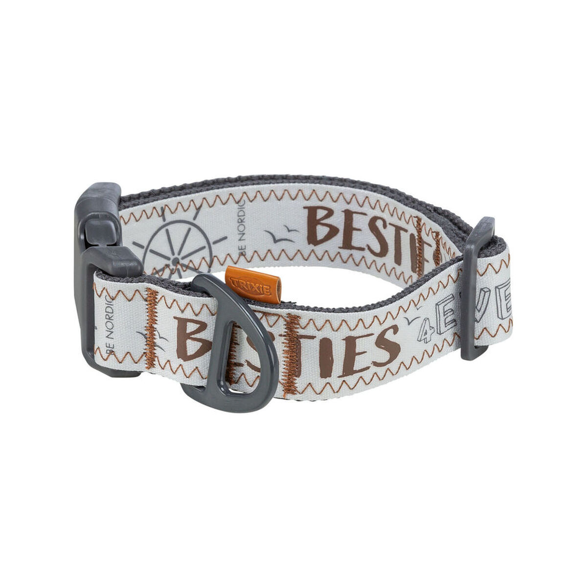 Dog collar Trixie BE NORDIC Grey S/M 32-45 cm, view 3