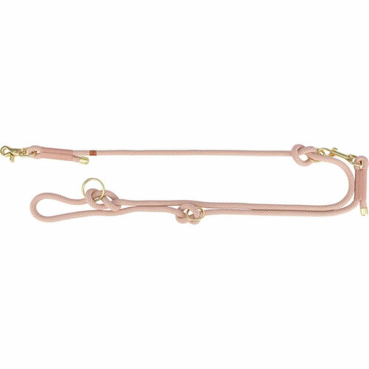 Adjustable dog leash Trixie Soft Rope Pink XS S XS/S, view 2