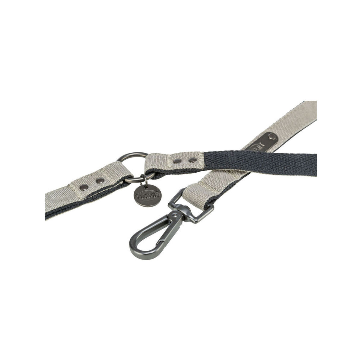 Adjustable dog leash Trixie CityStyle Light grey M/L, view 3