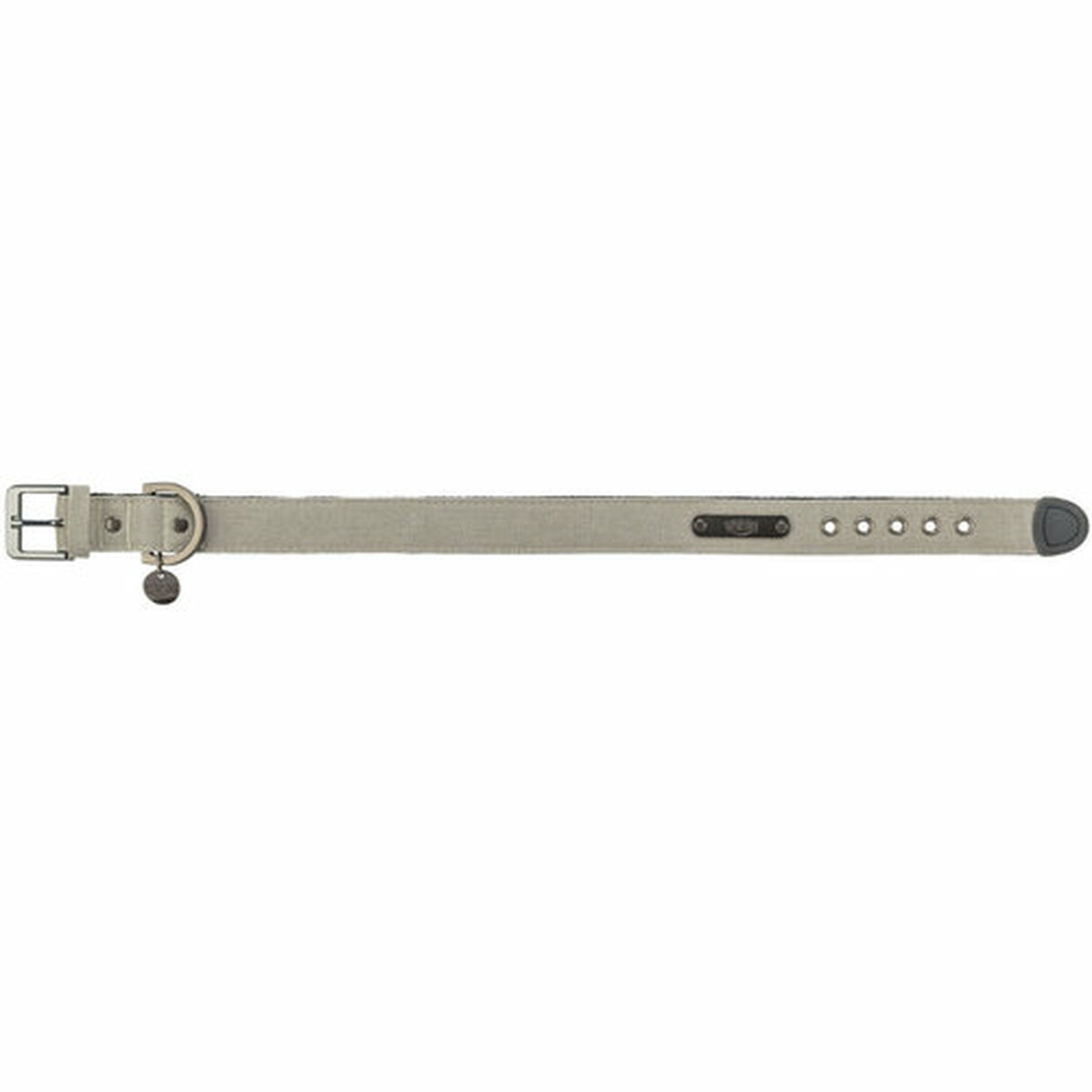 Dog collar Trixie CityStyle Light grey M 35-42 cm, view 6