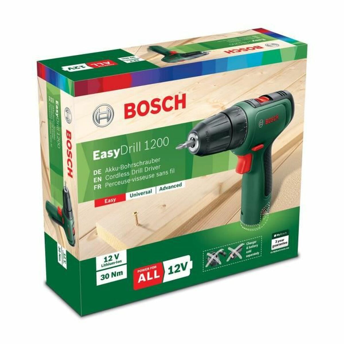 Wkrętak elektryczny BOSCH EasyDrill 1200