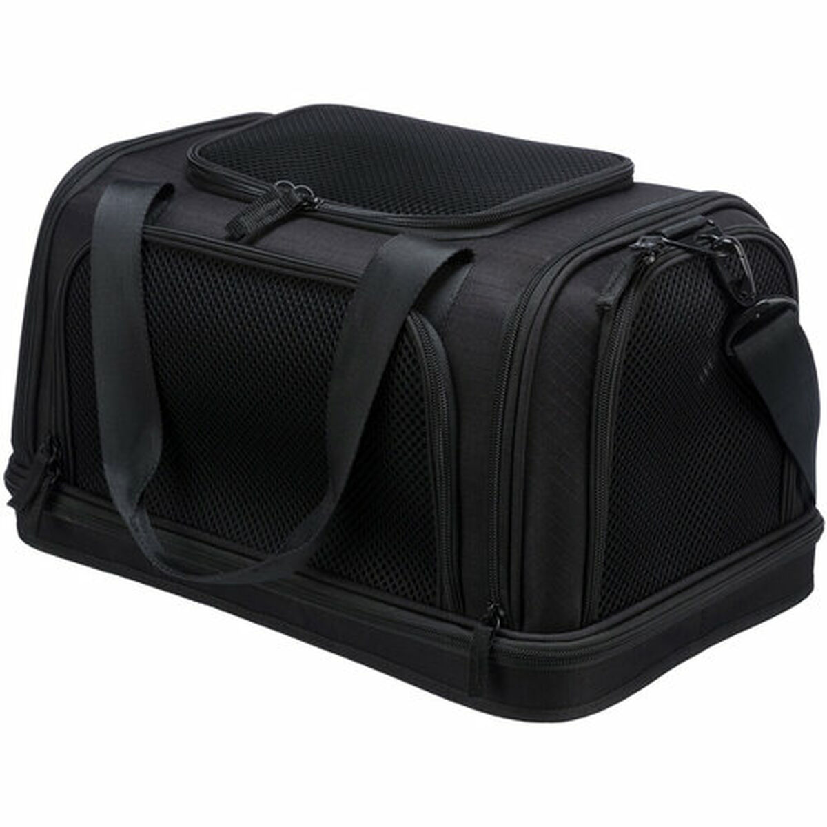 Image secondaire de Sac pour animaux de compagnie Trixie Airline Plane Noir Polyester Feuille de Mousse 28 × 25 × 44 CM