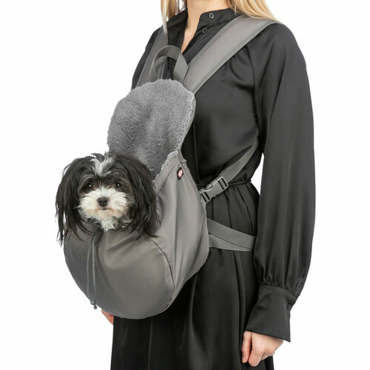 Pet Backpack Trixie Molly Grey 25 × 38 × 17 CM, view 2