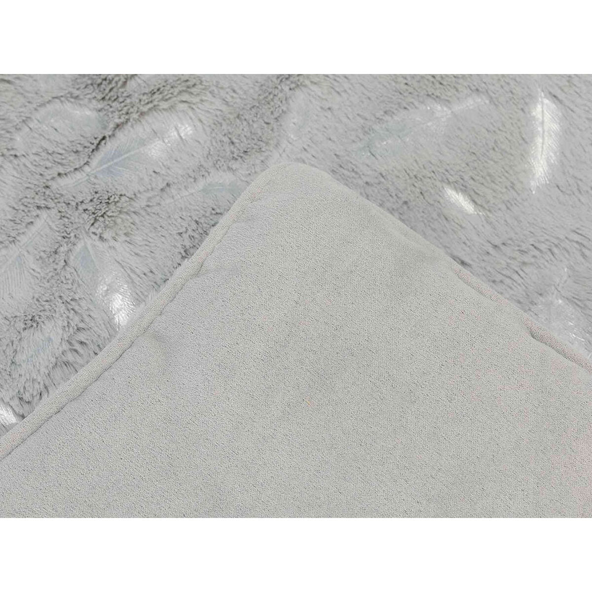 Pet blanket Trixie Feather Grey Silver Polyester 100 × 70 CM, view 5