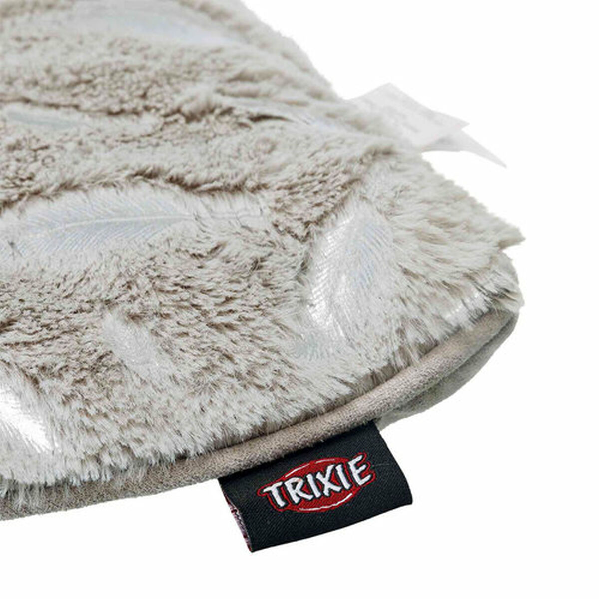 Pet blanket Trixie Feather Grey Silver Polyester 100  70 CM