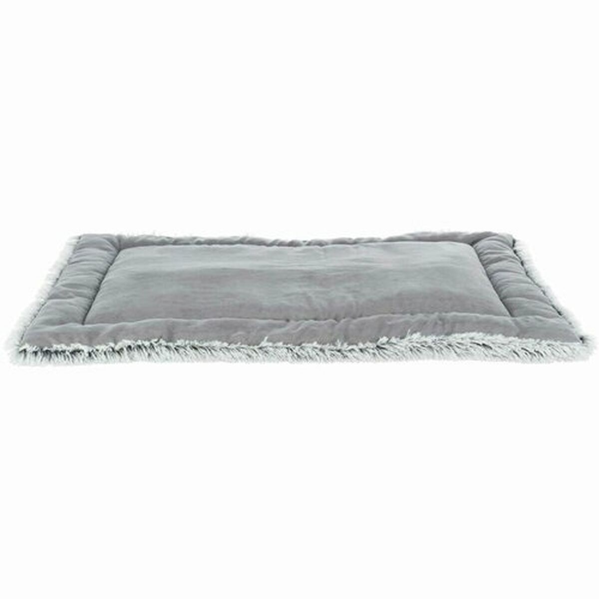 Image secondaire de Tapis pour chien Trixie Blanc Noir Gris Tissu Peluche 75 × 55 cm