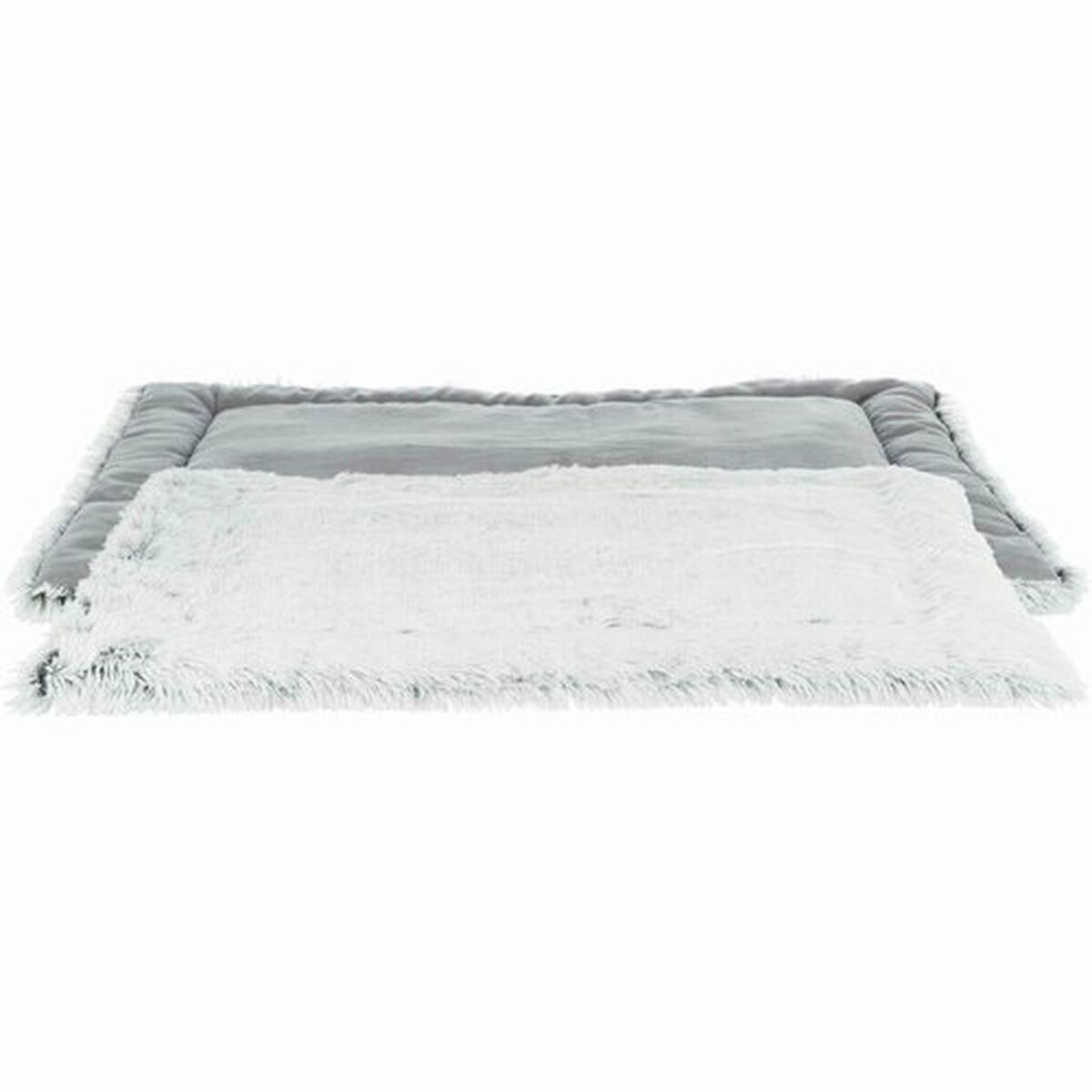 Dog Carpet Trixie White Black Grey Plush 75 × 55 cm, view 6