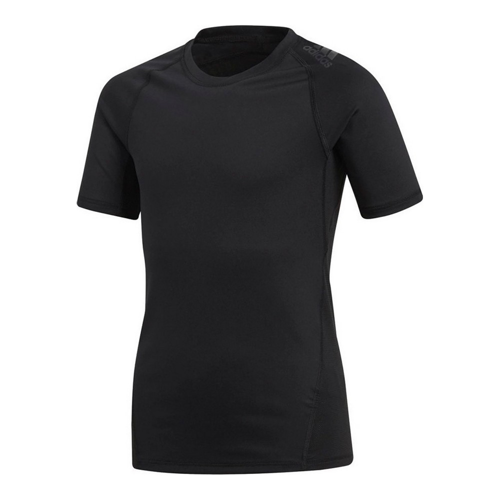 T-Shirt met Korte Mouwen voor kinderen Adidas YB ASK SPR TEE CF7127 Zwart