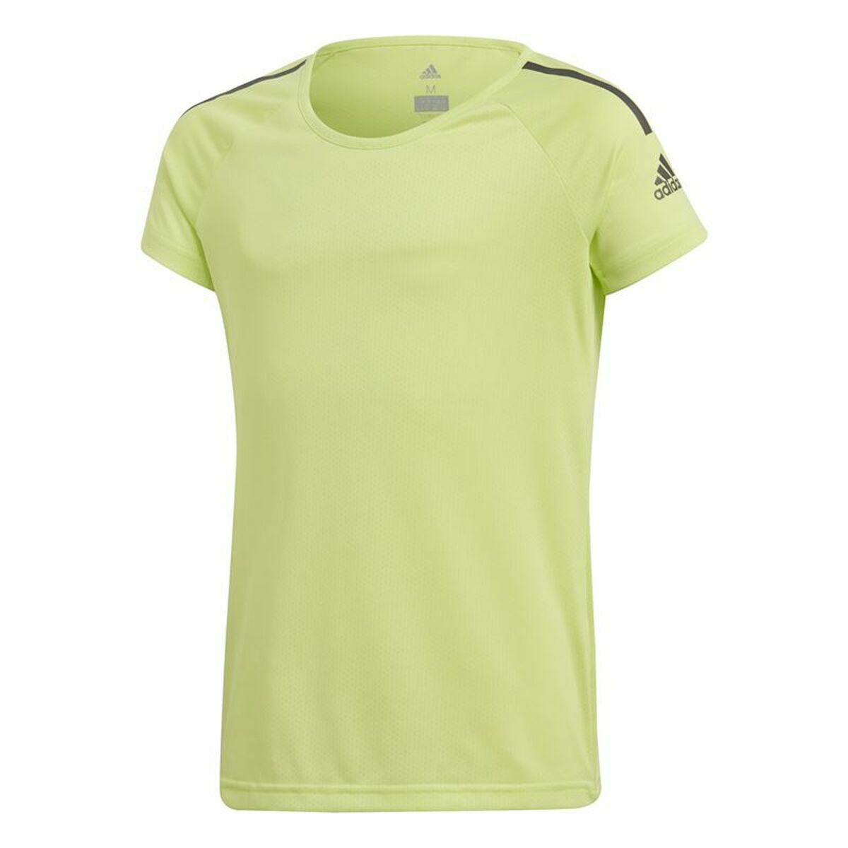 T shirt à manches courtes Enfant Adidas Training Cool tee Vert citron