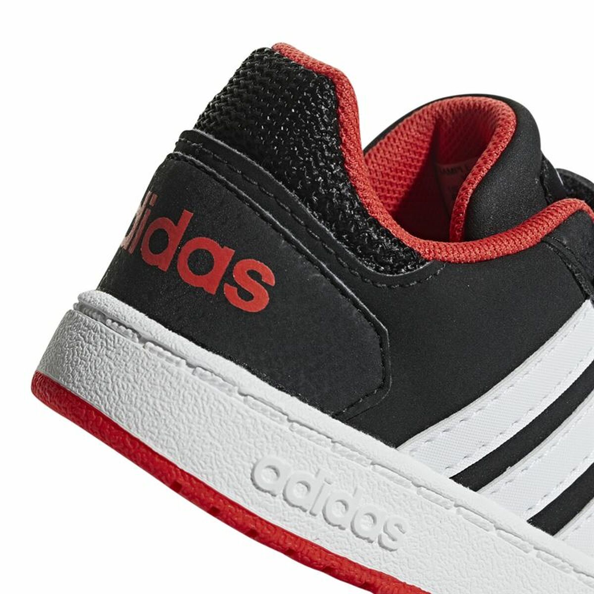 Sportschoenen voor Kinderen Adidas Hoops 2.0 Zwart