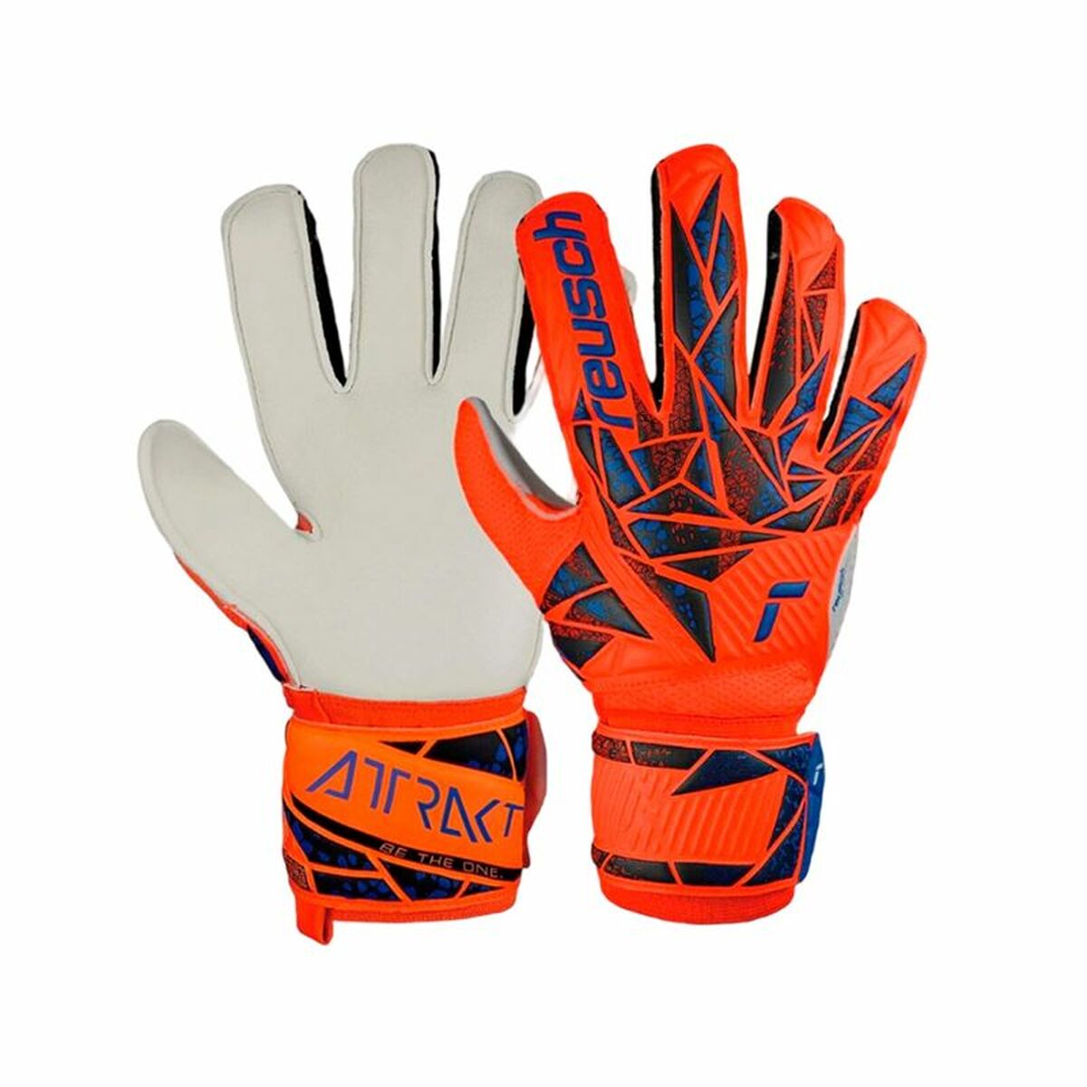 Keeperhandschoenen Reusch Attrakt Solid Oranje Volwassenen