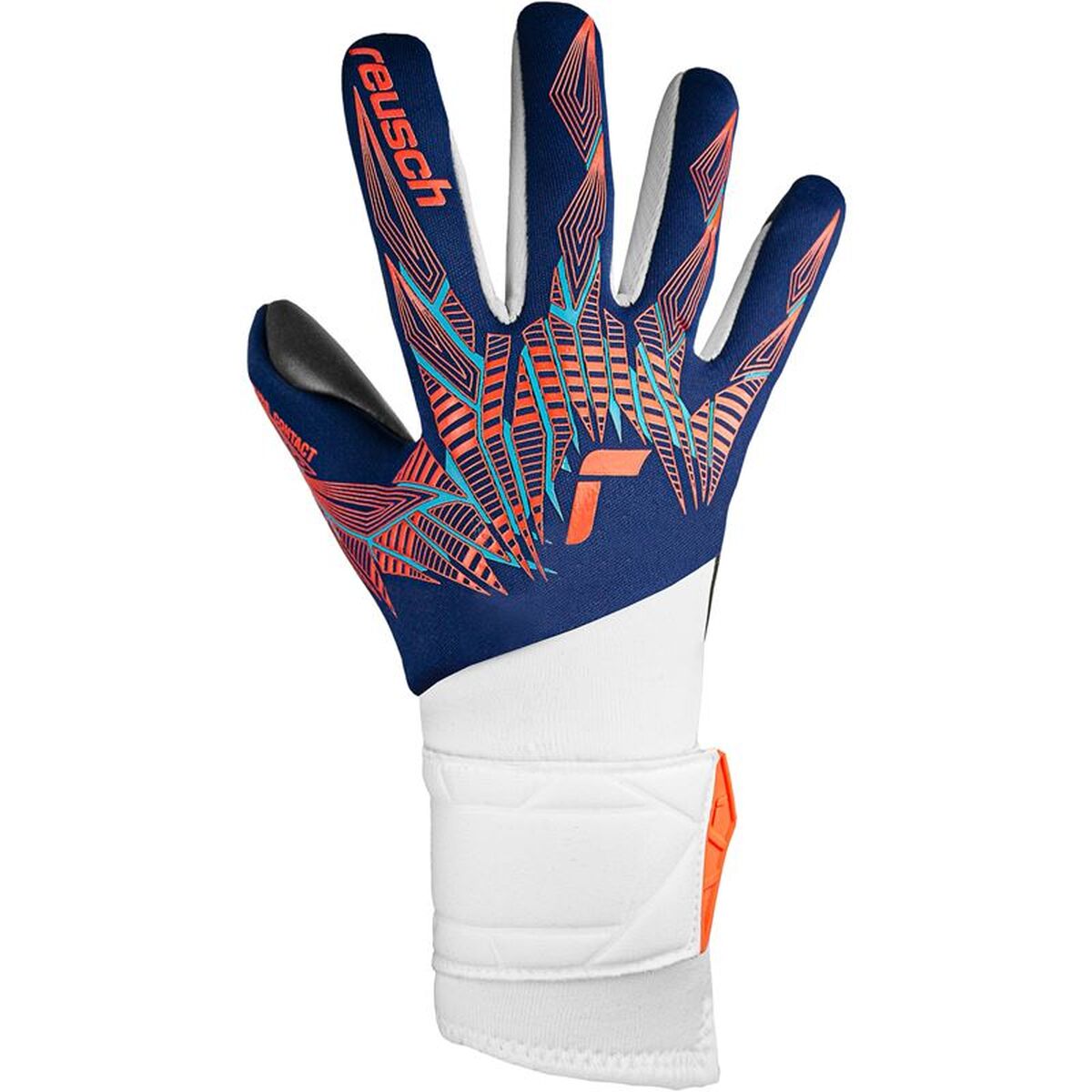 Keeperhandschoenen Reusch Pure Contact Silver Blauw Volwassenen