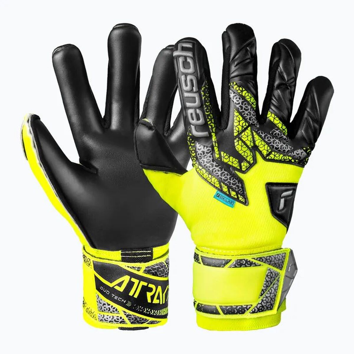 Keeperhandschoenen Reusch Attrakt Duo safe Geel Volwassenen