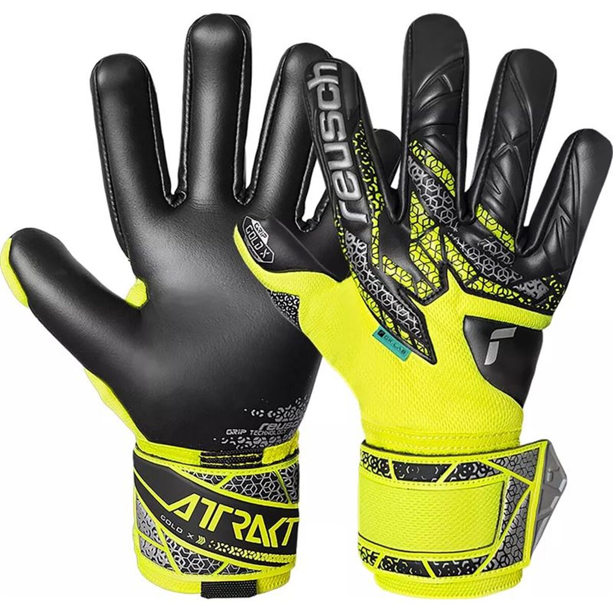 Keeperhandschoenen Reusch Attrakt Gold X Nc Zwart Volwassenen