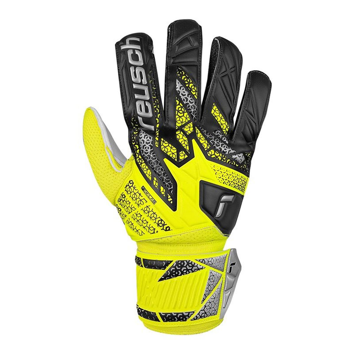 Keeperhandschoenen Reusch Attrakt Solid safe Geel Volwassenen