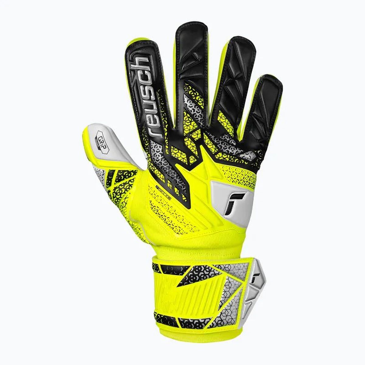 Keeperhandschoenen Reusch Attrakt Grip safe Geel Volwassenen