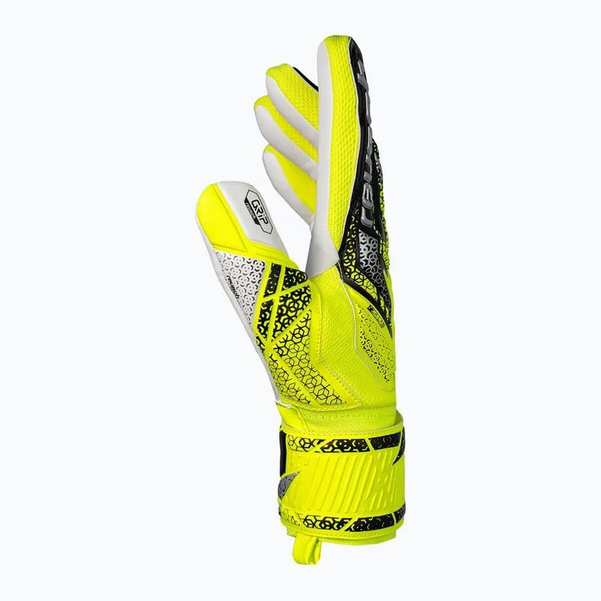 Keeperhandschoenen Reusch Attrakt Grip safe Geel Volwassenen