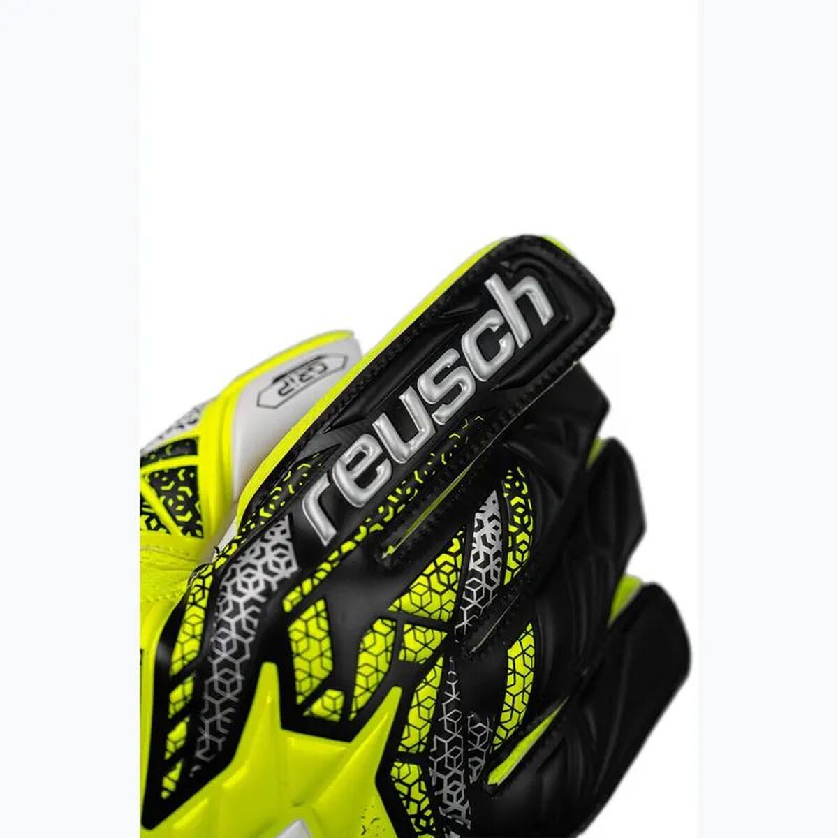 Keeperhandschoenen Reusch Attrakt Grip safe Geel Volwassenen