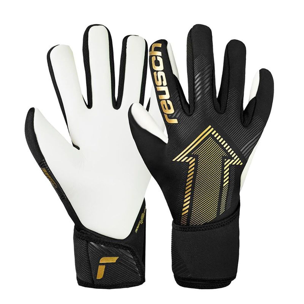 Keeperhandschoenen Reusch Fastgrip Silver Zwart Volwassenen