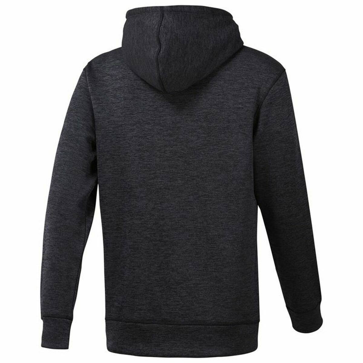 Dameshoodie Reebok Ready Poly Fleece Donker grijs