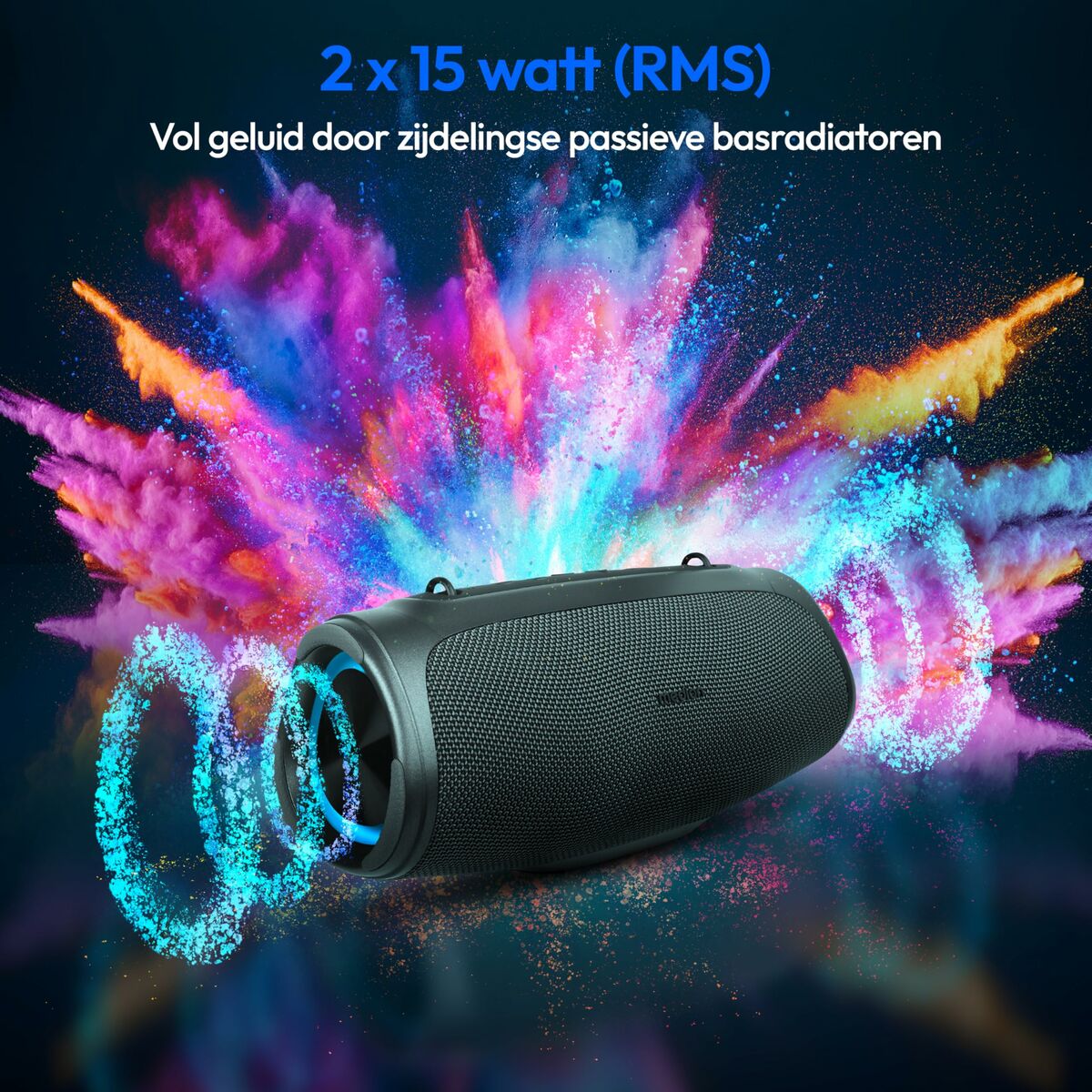 Afbeeldingen van Portable Bluetooth Speakers Medion 15 W