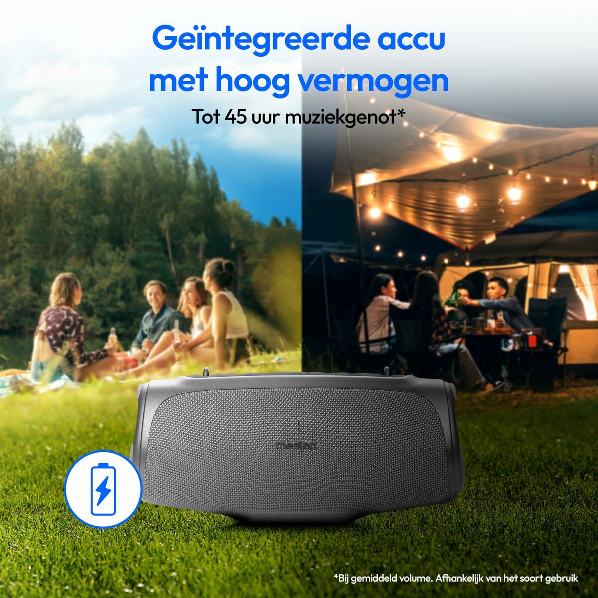 Afbeeldingen van Portable Bluetooth Speakers Medion 15 W