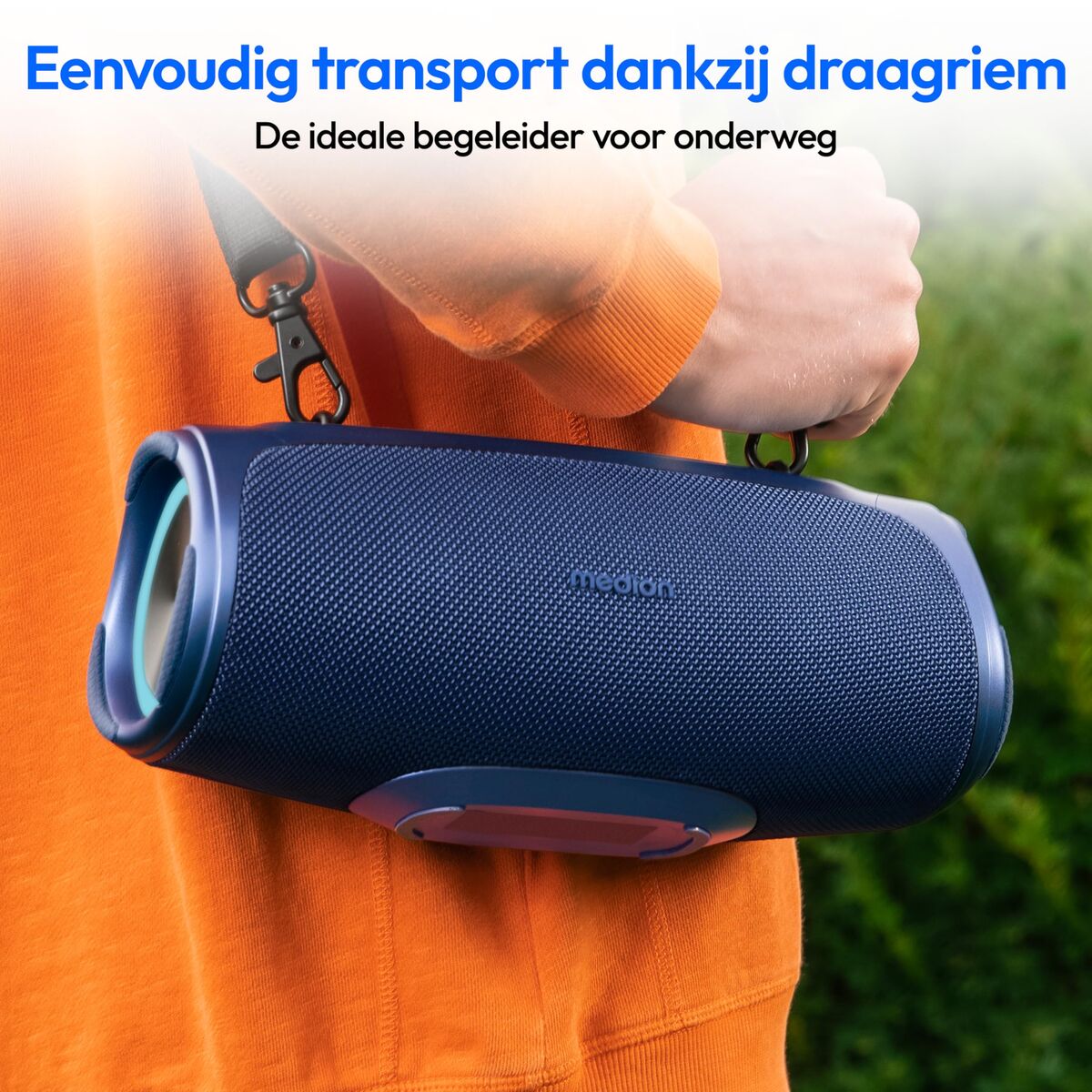 Picture of Portable Bluetooth Speakers Medion 50077072 Blue 4 W