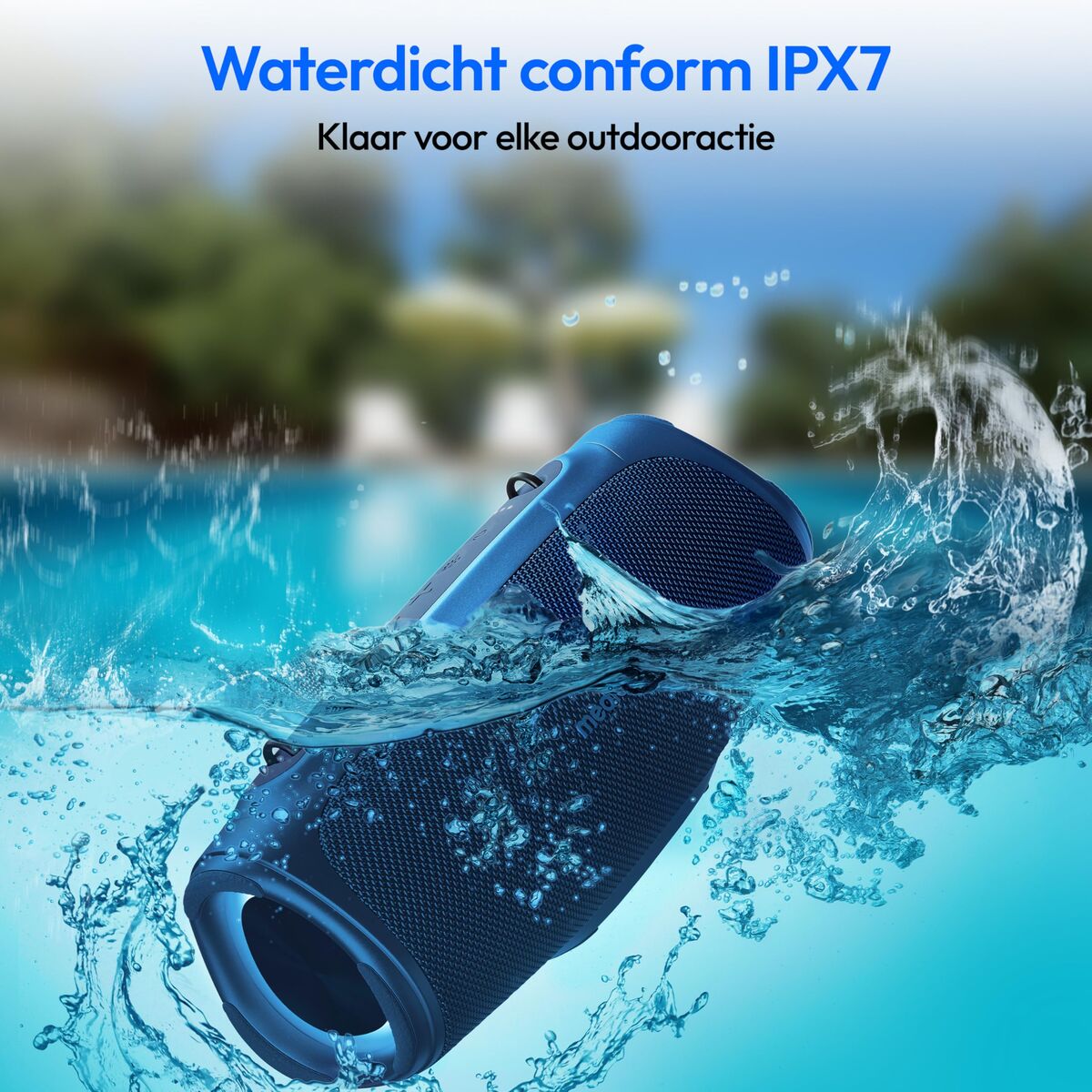 Portable Bluetooth Speakers Medion 50077072 Blue 4 W