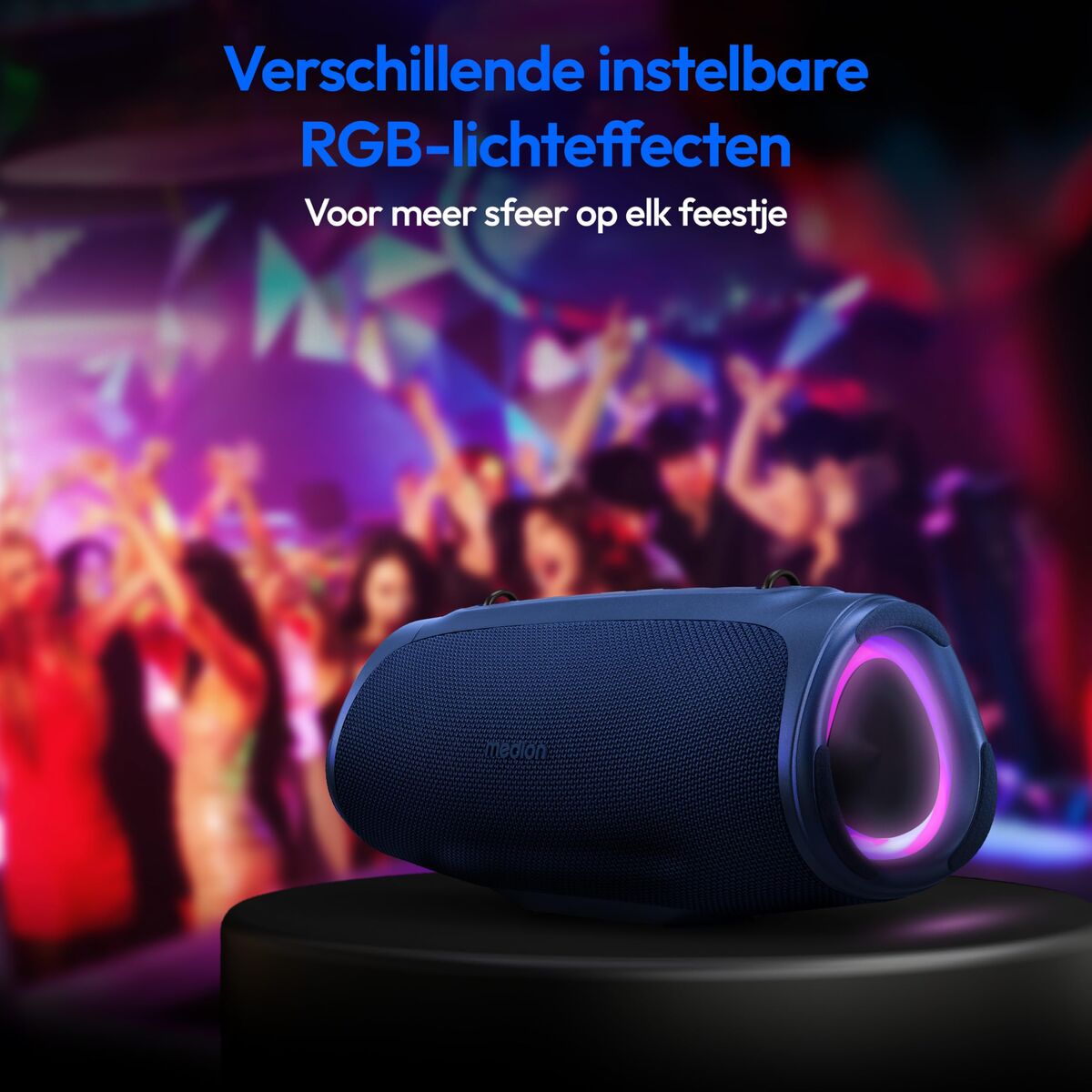 Portable Bluetooth Speakers Medion 50077072 Blue 4 W